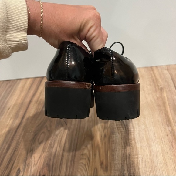 Jeffrey Campbell Trevor Oxford Black Patent Leather Shoe - Picture 7 of 9